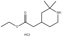 Ethyl 2-(2,2-dimethylpiperidin-4-yl)acetate hydrochloride