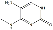 2(1H)-Pyrimidinone, 5-amino-4-methylamino- (6CI)