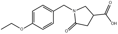 1-(4-ETHOXY-BENZYL)-5-OXO-PYRROLIDINE-3-CARBOXYLIC ACID