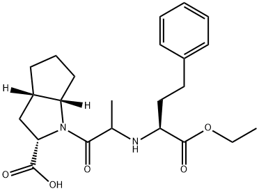 (2S,3AS,6AS)-1-[(1S)-2-[[(1R)-1-(乙氧羰基)-3-苯基丙基]氨基]-1-氧代丙基]八氢环戊二烯并[B]吡咯-2-羧酸