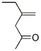 2-Hexanone, 4-methylene- (9CI)