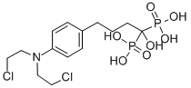 4-(4-(bis(2-chloroethyl)amino)phenyl)-1-hydroxybutane-1,1-bisphosphonic acid