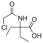 Butanoic  acid,  2-[(chloroacetyl)amino]-2-ethyl-  (9CI)