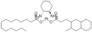 铂,(1,2-环己烷二胺-ΚN,ΚN')双(十四烷酰基-ΚO)-,(SP-4-2)-