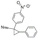 Cyclopropanecarbonitrile, 1-(p-nitrophenyl)-2-phenyl-