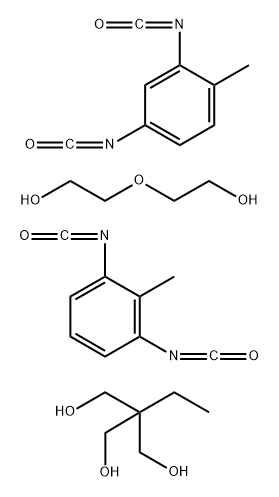 1,3-Propanediol, 2-ethyl-2-(hydroxymethyl)-, polymer with 1,3-diisocyanato-2-methylbenzene, 2,4-diisocyanato-1-methylbenzene and 2,2'-oxybis[ethanol]