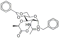 N-乙酰基-1-O-(苄基)-4,6-O-(亚苄基)-ALPHA-胞壁酸甲酯