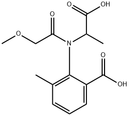2-[(1-羧基乙基)(甲氧基乙酰基)氨基]-3-甲基苯甲酸