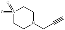 4-丙-2-炔基-硫代吗啉 1，1-二氧化物