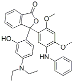 3-(5-Anilino-2,4-dimethoxyphenyl)-3-[4-(diethylamino)-2-hydroxyphenyl]phthalide