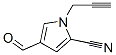 1H-Pyrrole-2-carbonitrile, 4-formyl-1-(2-propynyl)- (9CI)