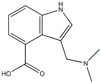 3-((dimethylamino)methyl)-1H-indole-4-carboxylic acid