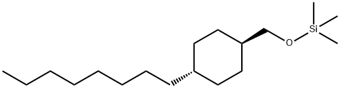 trans-4-Octylcyclohexylmethanol trimethylsilyl ether