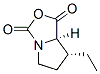 1H,3H-Pyrrolo[1,2-c]oxazole-1,3-dione,7-ethyltetrahydro-,(7R-cis)-(9CI)