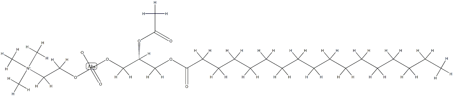 3,5,9-Trioxa-4-phosphahexacosan-1-aminium,7-(acetyloxy)-4-hydroxy-N,N,N-trimethyl-10-oxo-,innersalt,4-oxide,(R)-(9]