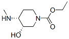 1-Piperidinecarboxylicacid,3-hydroxy-4-(methylamino)-,ethylester,cis-(9CI)