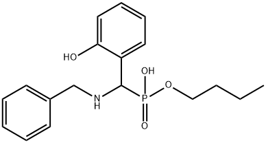 [(2-Hydroxyphenyl)[(phenylmethyl)amino]methyl]phosphonic acid hydrogen butyl ester