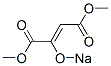 2-(Sodiooxy)-2-butenedioic acid dimethyl ester