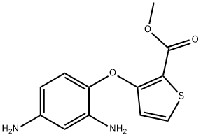 METHYL 3-(2,4-DIAMINOPHENOXY)-2-THIOPHENECARBOXYLATE