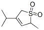 Thiophene, 2,5-dihydro-2-methyl-4-(1-methylethyl)-, 1,1-dioxide (9CI)