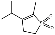 Thiophene, 2,3-dihydro-5-methyl-4-(1-methylethyl)-, 1,1-dioxide (9CI)