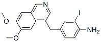 6,7-dimethoxy-4-(4'-amino-3'-iodobenzyl)isoquinoline