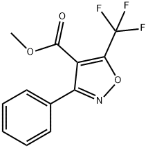 4-Isoxazolecarboxylicacid,3-phenyl-5-(trifluoromethyl)-,methylester(9CI)