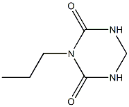 1,3,5-Triazine-2,4(1H,3H)-dione,dihydro-3-propyl-(9CI)
