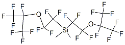 Dimethyl(bis(1,1,2,2-tetrafluoro-2-[1,2,2,2-tetrafluoro-1-(trifluorome thyl)ethoxy]ethyl))silane