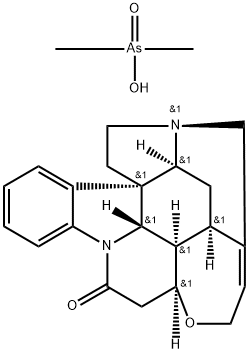 番木鳖碱二甲基次胂酸盐