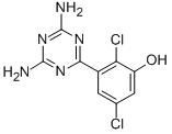 3-(4,6-Diamino-s-triazinyl)-2,5-dichlorophenol