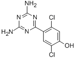 4-(4,6-Diamino-s-triazinyl)-2,5-dichlorophenol