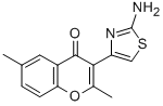 Chromone, 3-(2-aminothiazol-4-yl)-2,6-dimethyl-