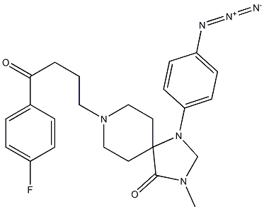 4-azido-N-methylspiperone