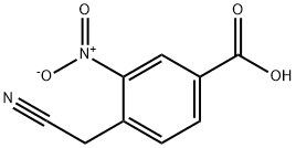 Benzoic acid, 4-(cyanomethyl)-3-nitro- (9CI)