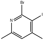 2-溴-3-碘-4,6-二甲基吡啶