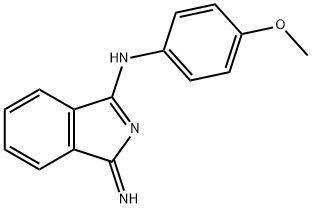 (1Z)-1-[(4-methoxyphenyl)imino]-1H-isoindol-3-amine