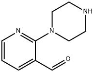 3-Pyridinecarboxaldehyde,2-(1-piperazinyl)-(9CI)