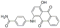 4-[(9,10-Dihydro-4-hydroxy-9,10-dioxoanthracen-1-yl)amino]benzamide