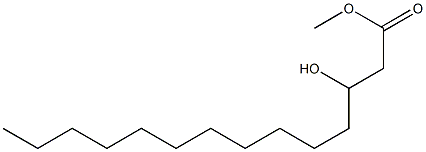 3-Hydroxytetradecanoic  acid  methyl  ester,  DL-β-Hydroxymyristic  acid  methyl  ester