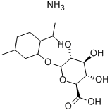MENTHOLGLUCURONIC ACID AMMONIUM SALT