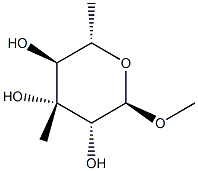 methyl 6-deoxy-3-methylmannopyranoside