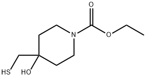TERT-BUTYL 4-HYDROXY-4-(MERCAPTOMETHYL)PIPERIDINE-1-CARBOXYLATE