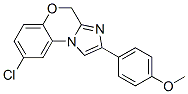 4-(8-Chloro-4H-imidazo[2,1-c][1,4]benzoxazin-2-yl)phenyl methyl ether