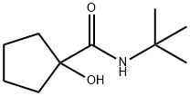 Cyclopentanecarboxamide, N-tert-butyl-1-hydroxy- (7CI,8CI)