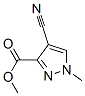 1H-Pyrazole-3-carboxylicacid,4-cyano-1-methyl-,methylester(9CI)