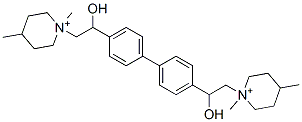 1,1'-((1,1'-biphenyl)-4,4'-diylbis(2-hydroxy-2,1-ethanediyl))bis(1,4-dimethylpiperidinium)