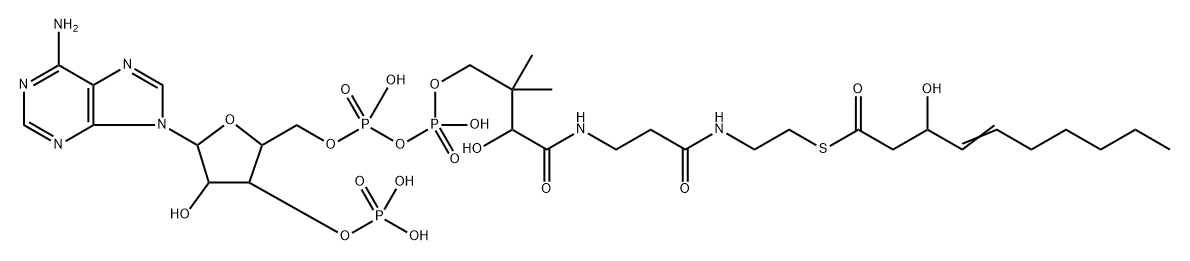 3-hydroxy-4-decenoyl-coenzyme A
