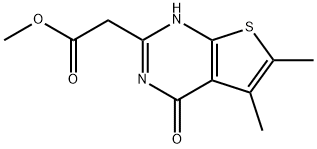 2-{5,6-二甲基-4-氧代-3H,4H-噻吩并[2,3-D]嘧啶-2-基}乙酸甲酯