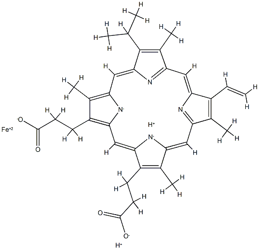2-vinyl-4-isopropyldeuteroheme